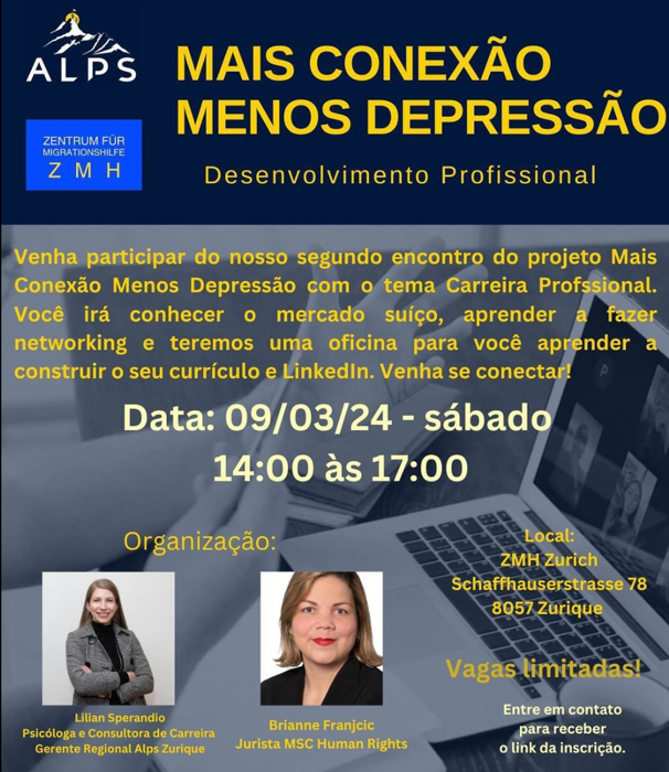 MEHR VERBINDUNG, WENIGER DEPRESSION: berufliche Entwicklung