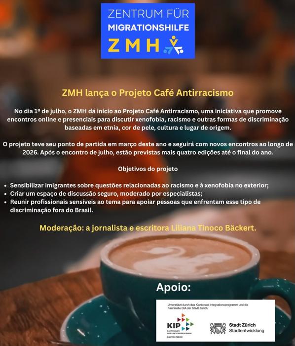 ZMH Einladung: Projekt Antirassismus-Café